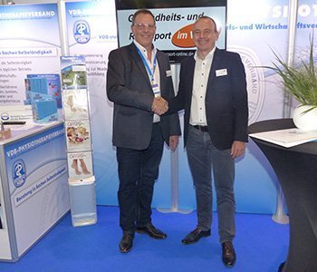 Zusammenarbeit - Bundesvorsitzenden des VDB Wilfried Hofmann und Winfried Möck