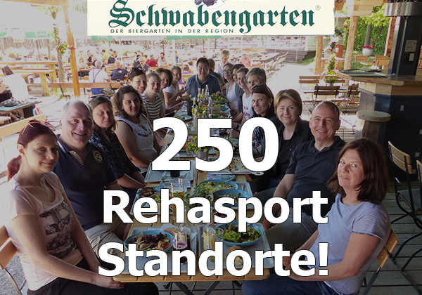 250 Rehasport Standorte - Gruppenbild Gesundheitszentrum Servicezentrale Feier 2018