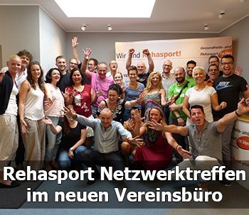 17. Rehasport Netzwerktreffen Gruppenbild