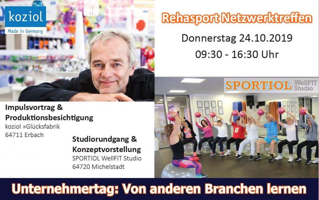Rehasport-Netzwerktreffen im Odenwald bei Stephan Koziol