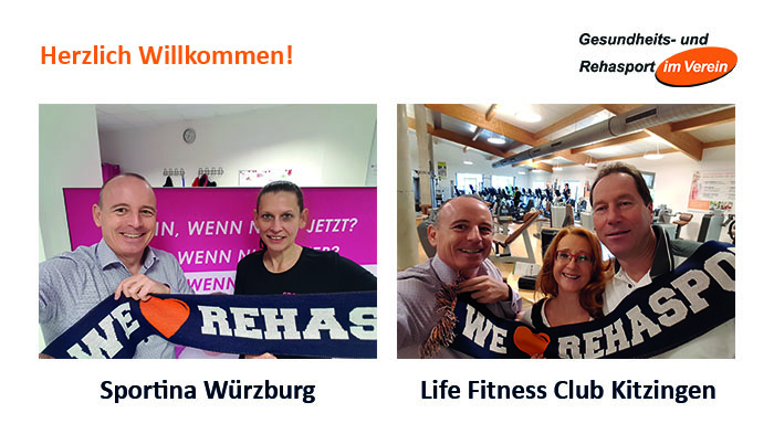 Neue Rehasport Standorte in Würzburg und Kitzingen - Beitragsbild Rehasport Bericht mit Winfried Möck
