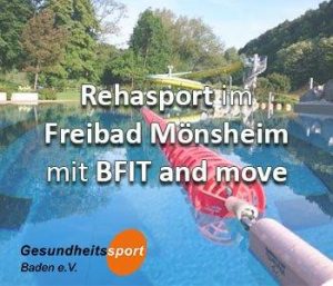 Rehasport im Wasser am Standort 71297 Mönsheim hier Freibad