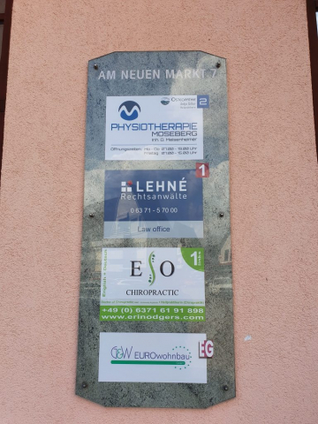 Standort - Steinwenden - Physiotherapie Moseberg