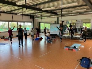 Gruppenbild vom hybriden Netzwerktreffen Netzwerktreffen als Hybrid-Veranstaltung