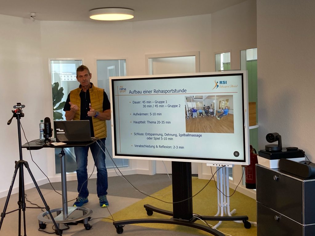 Hybrides Netzwerktreffen am 09. Oktober - Praxistag Rehasport und Demenz