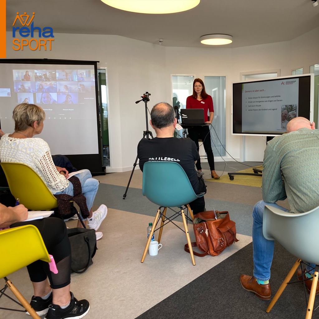 Hybrides Netzwerktreffen am 09. Oktober - Praxistag Rehasport und Demenz