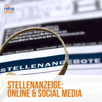 Produktbild Stellenanzeige & Social Media